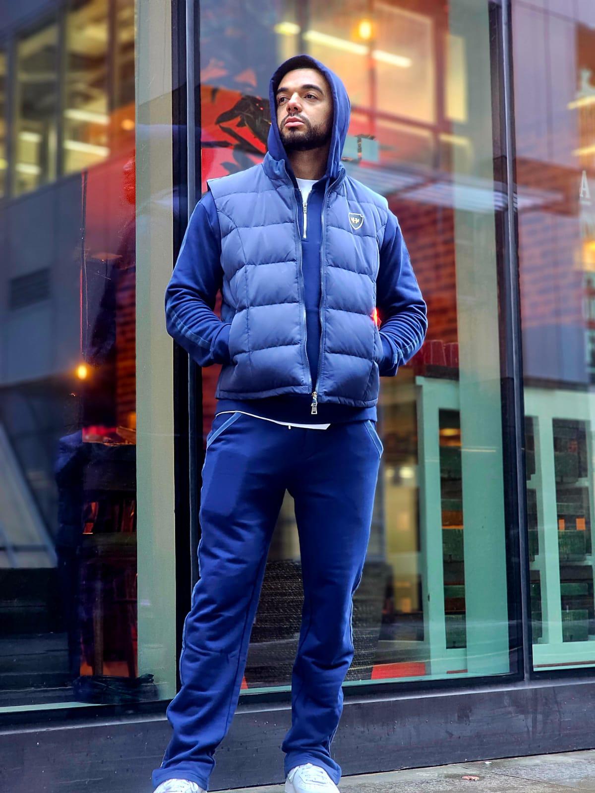 Side-Stripe Gilet