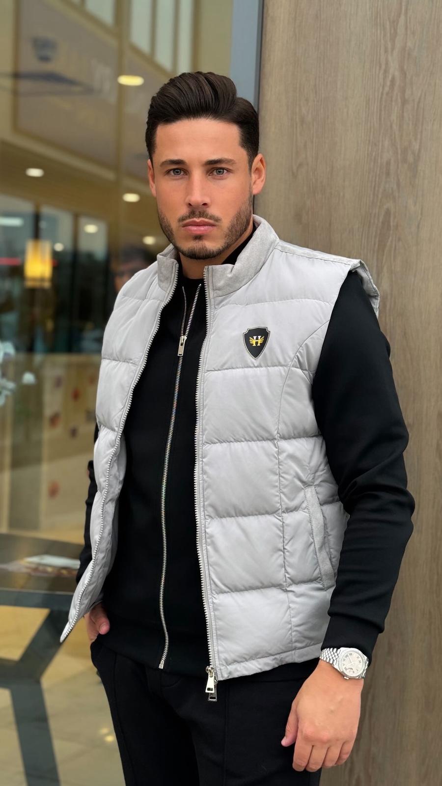 Side-Stripe Gilet